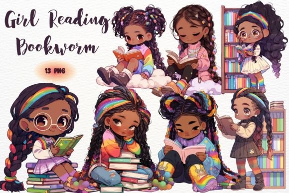 Cute Girl Reading Watercolor Sublimation: A Designer’s Real-World Review for Brand & Merch Projects