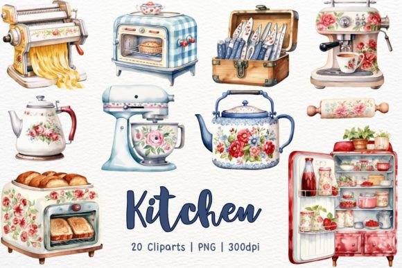 Kitchen Set Watercolor Sublimation: A Designer’s Take on Real Branding Impact