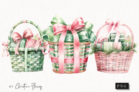 Pastel Watercolor Gift Basket Clipart: A Designer’s Real-Use Review for Branding & Creative Projects