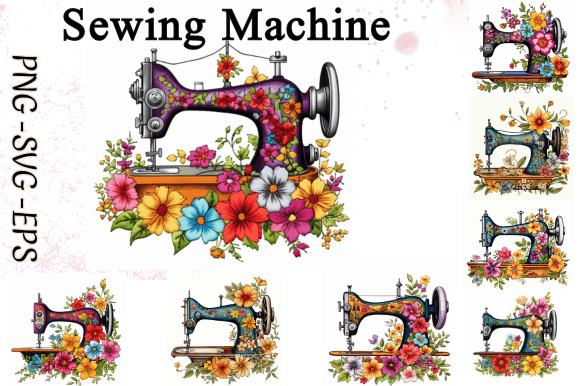 Sewing Machine Embroidery Watercolor: A Visual Designer’s Take on Illustrations for Content Publishers