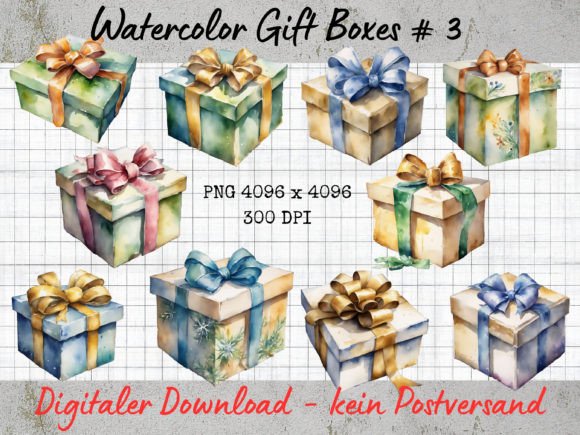Watercolor Gift Boxes 3: A Crafter’s Review for Real Handmade Design Use