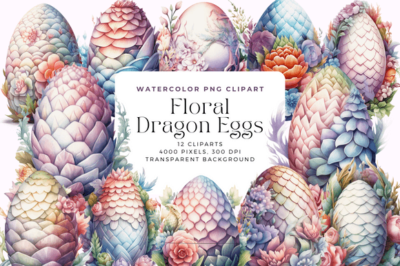 Watercolor Pastel Dragon Eggs Illustrations: A Crafter’s Review for Real-World Projects
